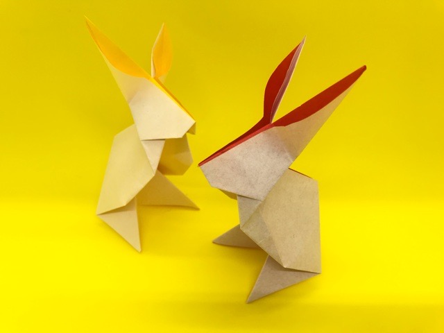 折り紙 うさぎ ウサギ 兎 の簡単な作り方 How To Make An Easy Origami Rabbit 簡単折り紙教室