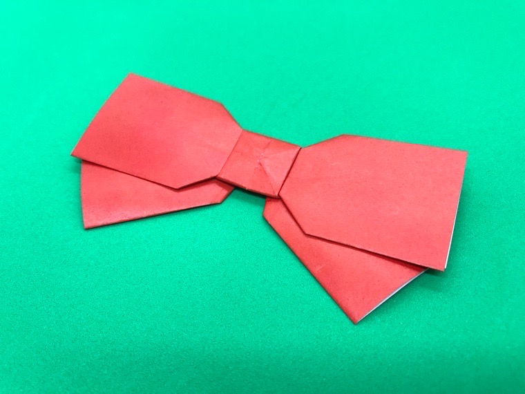 折り紙 リボン りぼん の簡単な作り方 How To Make An Easy Origami Ribbon 簡単折り紙教室