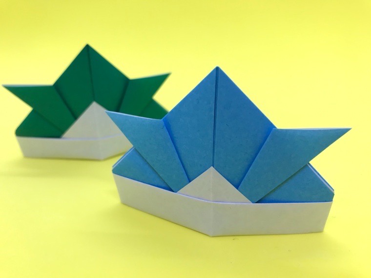 折り紙 兜 かぶと の簡単な作り方 その２ How To Make An Easy Origami Helmet 簡単折り紙教室