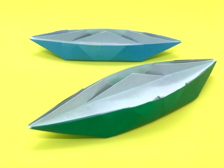 折り紙 ボート ぼーと の簡単な作り方 How To Make An Easy Origami Boat 簡単折り紙教室