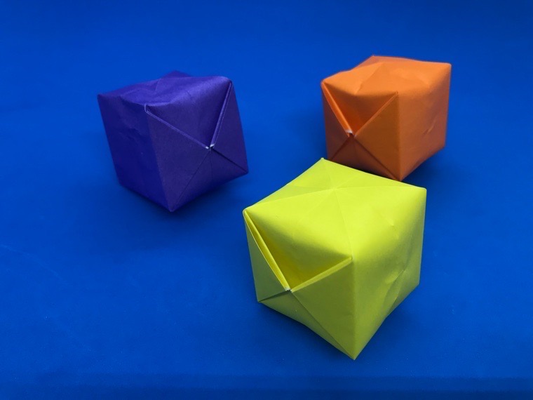 折り紙 風船 ふうせん の簡単な作り方 How To Make An Easy Origami Balloon 簡単折り紙教室