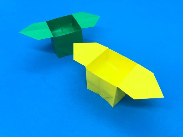 折り紙 三方 三宝 さんぼう さんぽう の簡単な作り方 How To Make An Easy Origami Triratna 簡単折り紙教室
