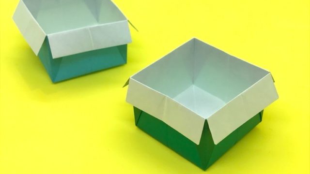 折り紙 角香箱 つのこうばこ の簡単な作り方 How To Make An Easy Origami Tsunokobako 簡単折り紙教室