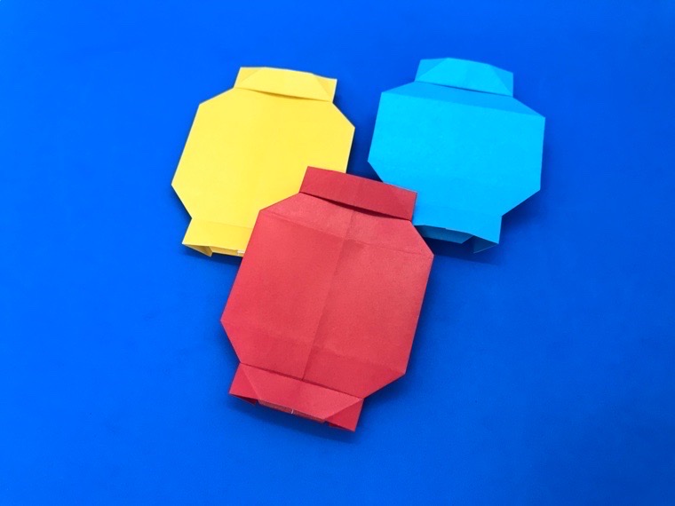 折り紙 提灯 ちょうちん の簡単な作り方 How To Make An Easy Origami Lantern 簡単折り紙教室