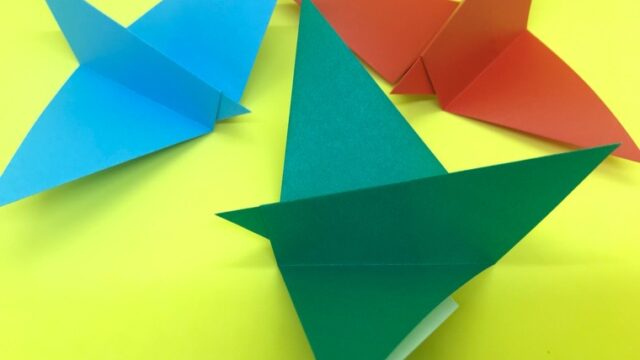 折り紙 折羽鶴 おりはづる の簡単な作り方 How To Make An Easy Origami Folding Feather Crane 簡単 折り紙教室