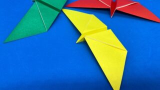 折り紙 クルクル蝶々 くるくるちょうちょう の簡単な作り方 How To Make An Easy Origami Rotating Butterfly 簡単折り紙教室