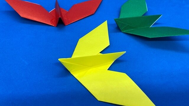 折り紙 伝書鳩 でんしょばと の簡単な作り方 How To Make An Easy Origami Carrier Pigeon 簡単折り紙教室