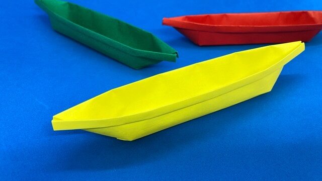 折り紙 船 ふね の簡単な作り方 How To Make An Easy Origami Ship 簡単折り紙教室