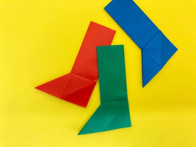 折り紙 長靴 ながぐつ の簡単な作り方 How To Make An Easy Origami Boots 簡単折り紙教室