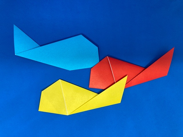 折り紙 魚 さかな の簡単な作り方 How To Make An Easy Origami Fish 簡単折り紙教室
