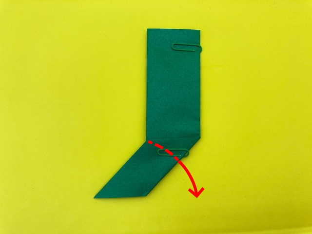 長靴（ながぐつ）の折り紙_16