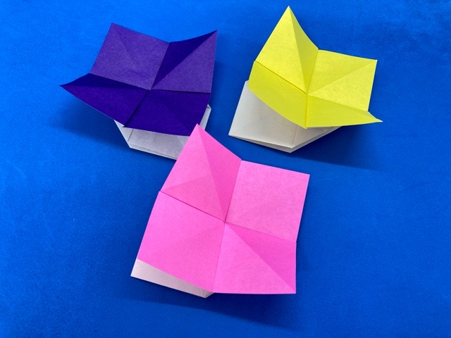 折り紙 月見草 つきみそう の簡単な作り方 How To Make An Easy Origami Evening Primrose 簡単折り紙教室