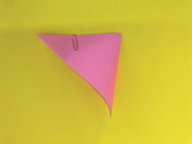 三角帽子（さんかくぼうし）の折り紙_04