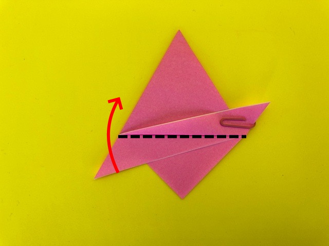 三角帽子（さんかくぼうし）の折り紙_08
