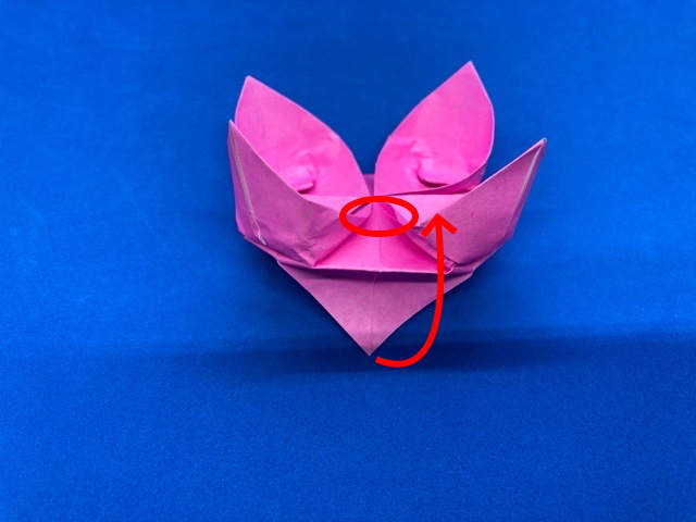 蓮の花（はすのはな）の折り紙_16