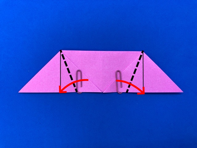 豚（ぶた）の折り紙_22