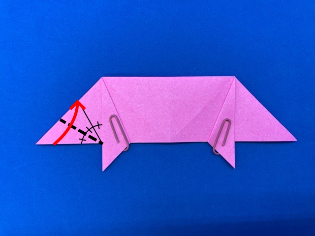 豚（ぶた）の折り紙_25