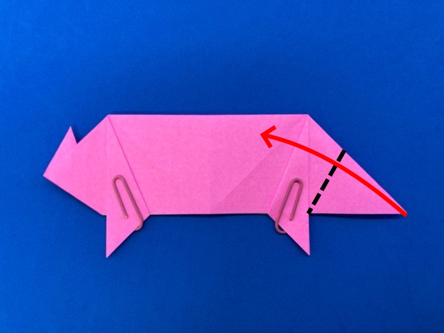 豚（ぶた）の折り紙_29