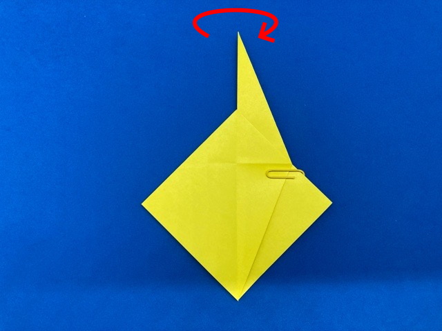 鶏（にわとり）の折り紙_19
