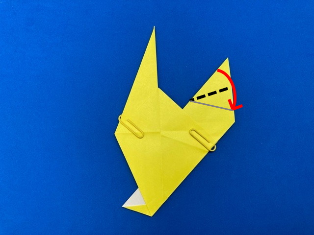 鶏（にわとり）の折り紙_28