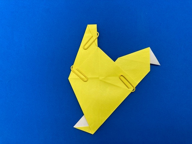 鶏（にわとり）の折り紙_33
