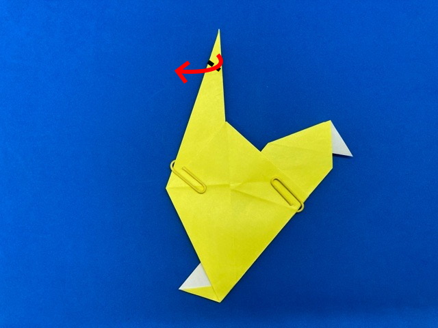 鶏（にわとり）の折り紙_36