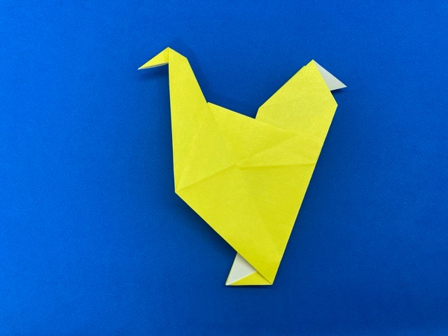 鶏（にわとり）の折り紙_38
