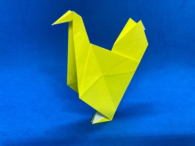 鶏（にわとり）の折り紙_39