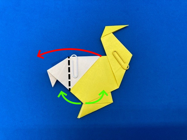 鶏（にわとり）の折り紙_その2_28