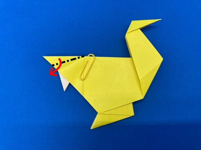 鶏（にわとり）の折り紙_その2_33