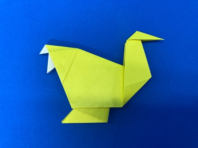 鶏（にわとり）の折り紙_その2_35