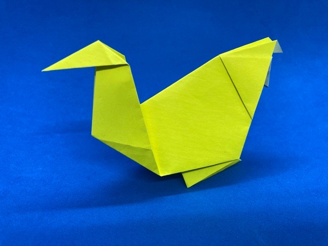 鶏（にわとり）の折り紙_その2_36