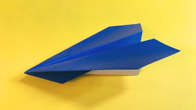 折り紙 よく飛ぶ紙飛行機 よくとぶかみひこうき の簡単な作り方1 How To Make An Easy Origami Paper Plane 簡単 折り紙教室