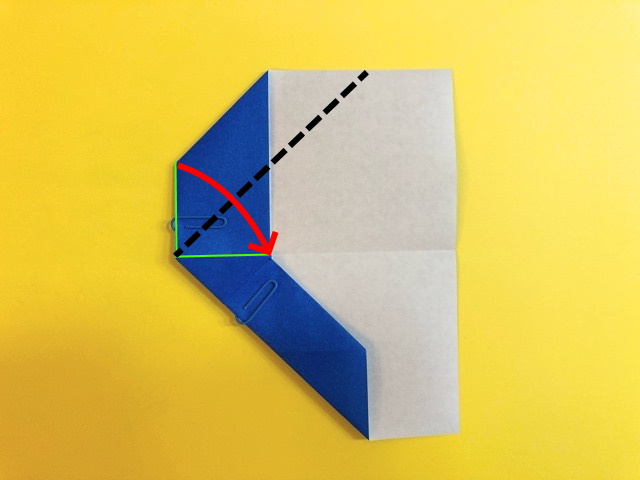 よく飛ぶ紙飛行機2（よくとぶかみひこうき）の折り紙_05