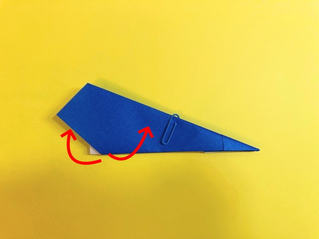 よく飛ぶ紙飛行機2（よくとぶかみひこうき）の折り紙_10