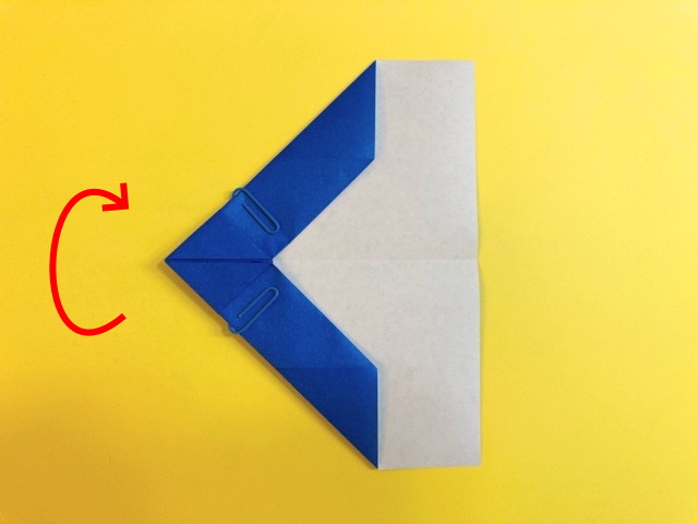 よく飛ぶ紙飛行機3（よくとぶかみひこうき）の折り紙_01