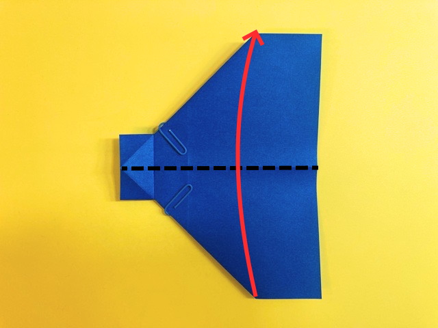 よく飛ぶ紙飛行機3（よくとぶかみひこうき）の折り紙_04