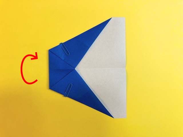 よく飛ぶ紙飛行機4（よくとぶかみひこうき）の折り紙_04