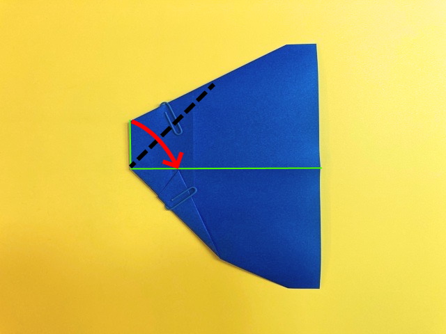 よく飛ぶ紙飛行機4（よくとぶかみひこうき）の折り紙_06