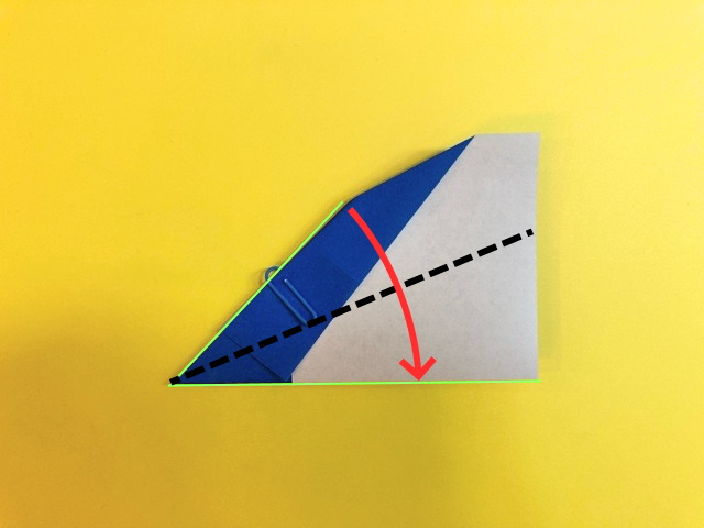 よく飛ぶ紙飛行機4（よくとぶかみひこうき）の折り紙_08