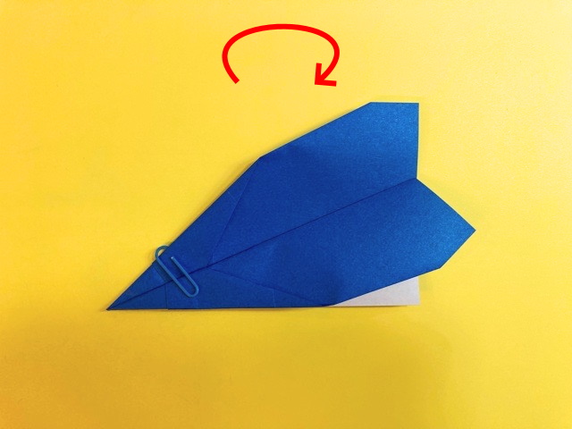 よく飛ぶ紙飛行機4（よくとぶかみひこうき）の折り紙_09