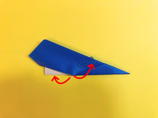 よく飛ぶ紙飛行機4（よくとぶかみひこうき）の折り紙_11