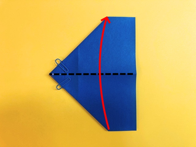 よく飛ぶ紙飛行機5（よくとぶかみひこうき）の折り紙_03