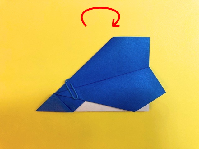 よく飛ぶ紙飛行機5（よくとぶかみひこうき）の折り紙_05