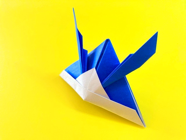 超角長兜（ちょうつのながかぶと）の折り紙_20