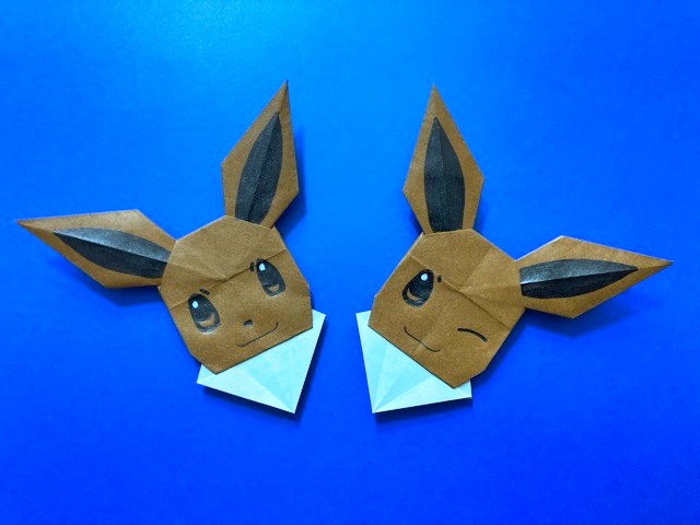 折り紙 イーブイ ポケモン の簡単な作り方 How To Make An Easy Origami Eevee Pokemon 簡単折り紙教室