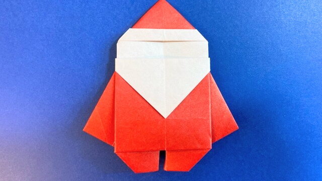 折り紙 サンタクロース さんたくろーす の簡単な作り方 How To Make An Easy Origami Santa Claus 簡単折り紙教室