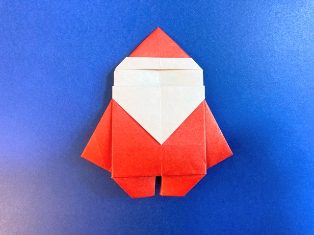 折り紙 サンタクロース さんたくろーす の簡単な作り方2 How To Make An Easy Origami Santa Claus 簡単折り紙 教室