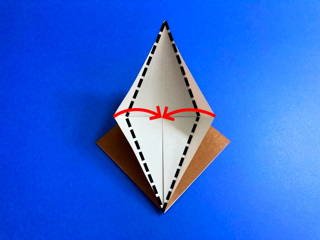 イーブイ（ポケモン）の折り紙の作り方_17
