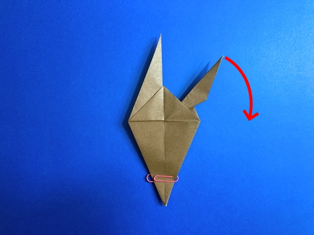 イーブイ（ポケモン）の折り紙の作り方_31